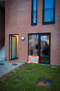 Foto's van de inhuldiging aan de Lintsesteenweg te Duffel op 22 januari 2026
